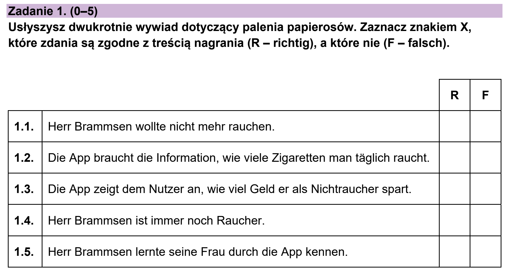 Matura, maj 2023, podgląd zadania 1