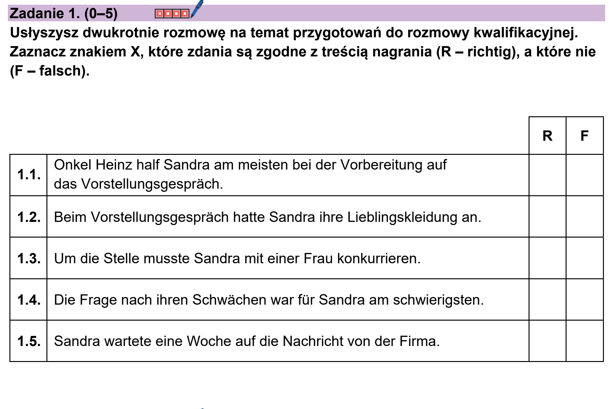Matura, maj 2024, podgląd zadania 1