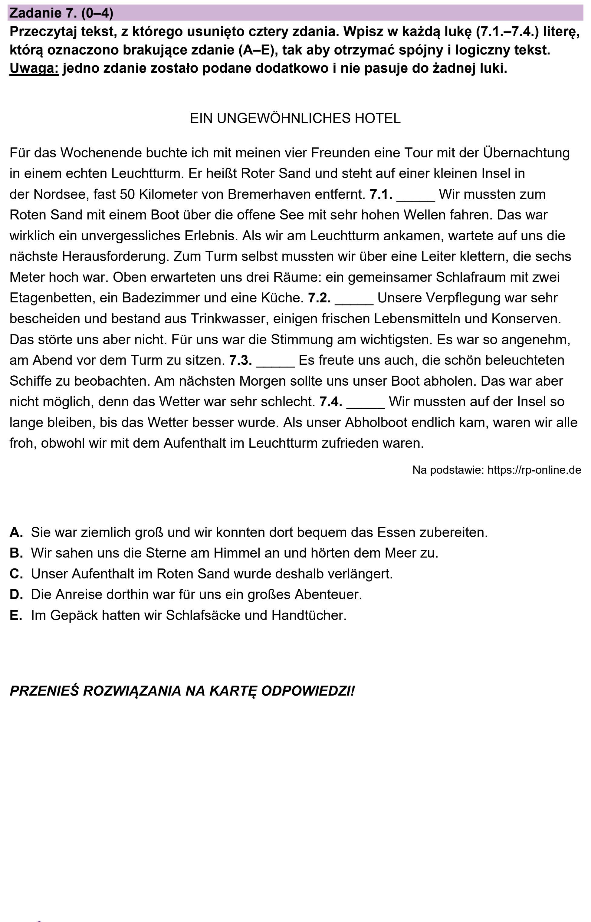 Matura próbna, wrzesien 2022, podgląd zadania 7