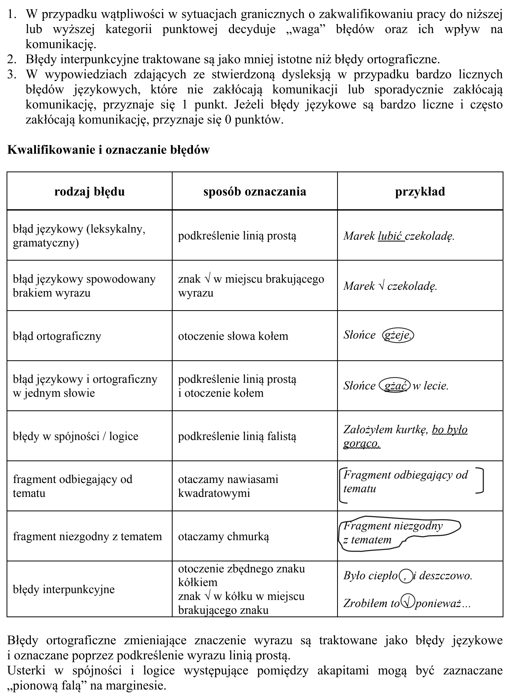 Matura, maj 2016, odpowiedź do zadania 10, fragment 13