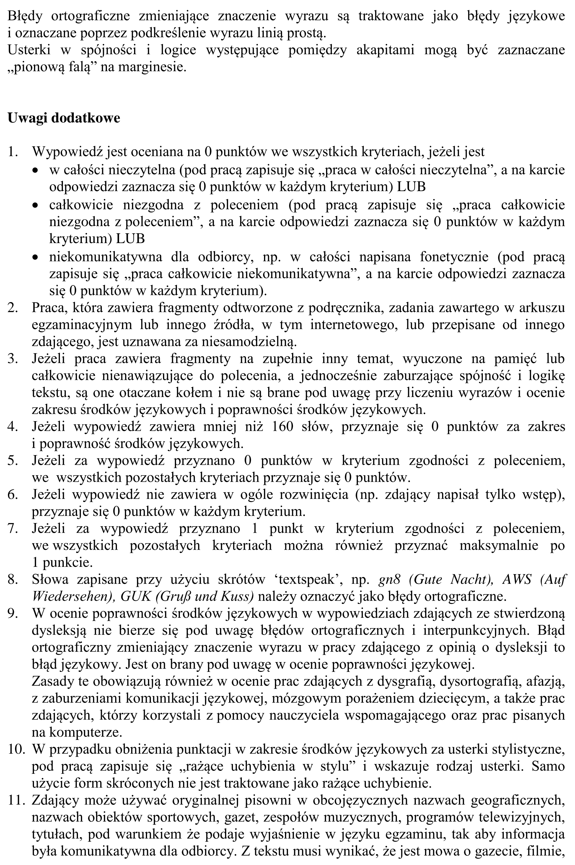 Matura, maj 2017, odpowiedź do zadania 10, fragment 14