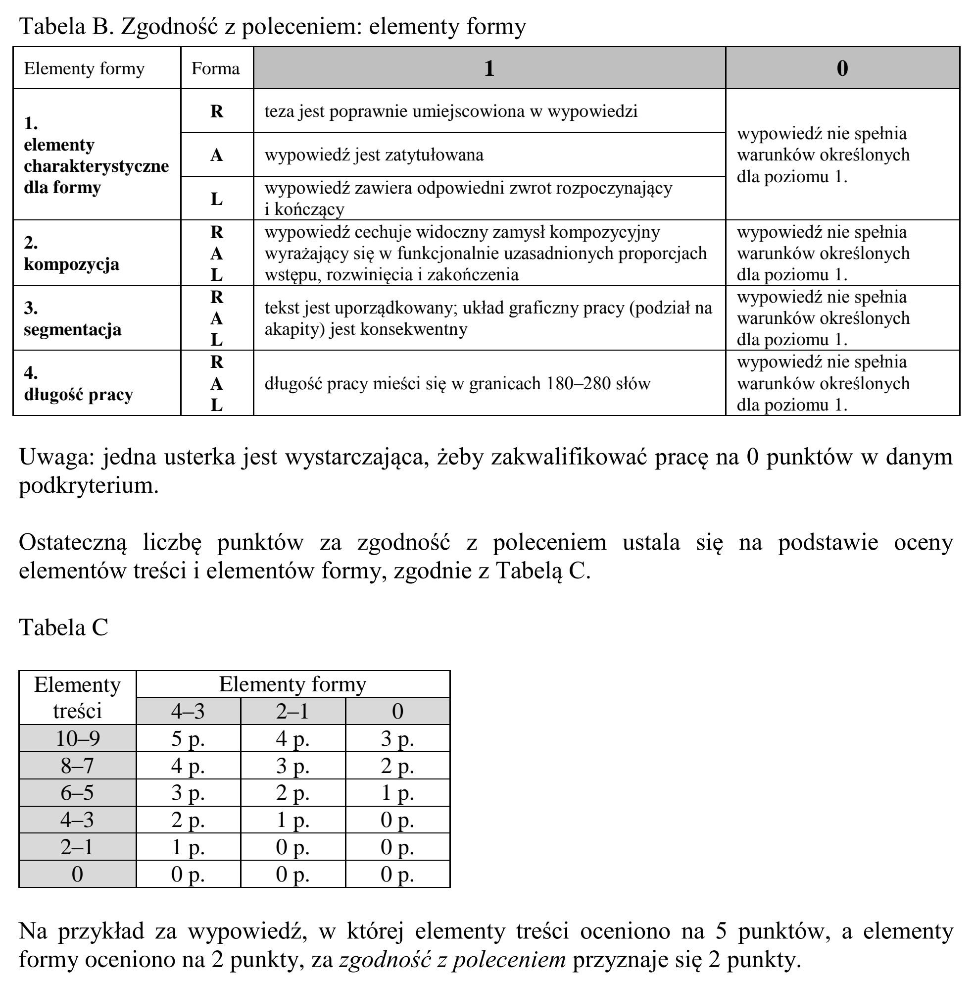 Matura, maj 2017, odpowiedź do zadania 10, fragment 3