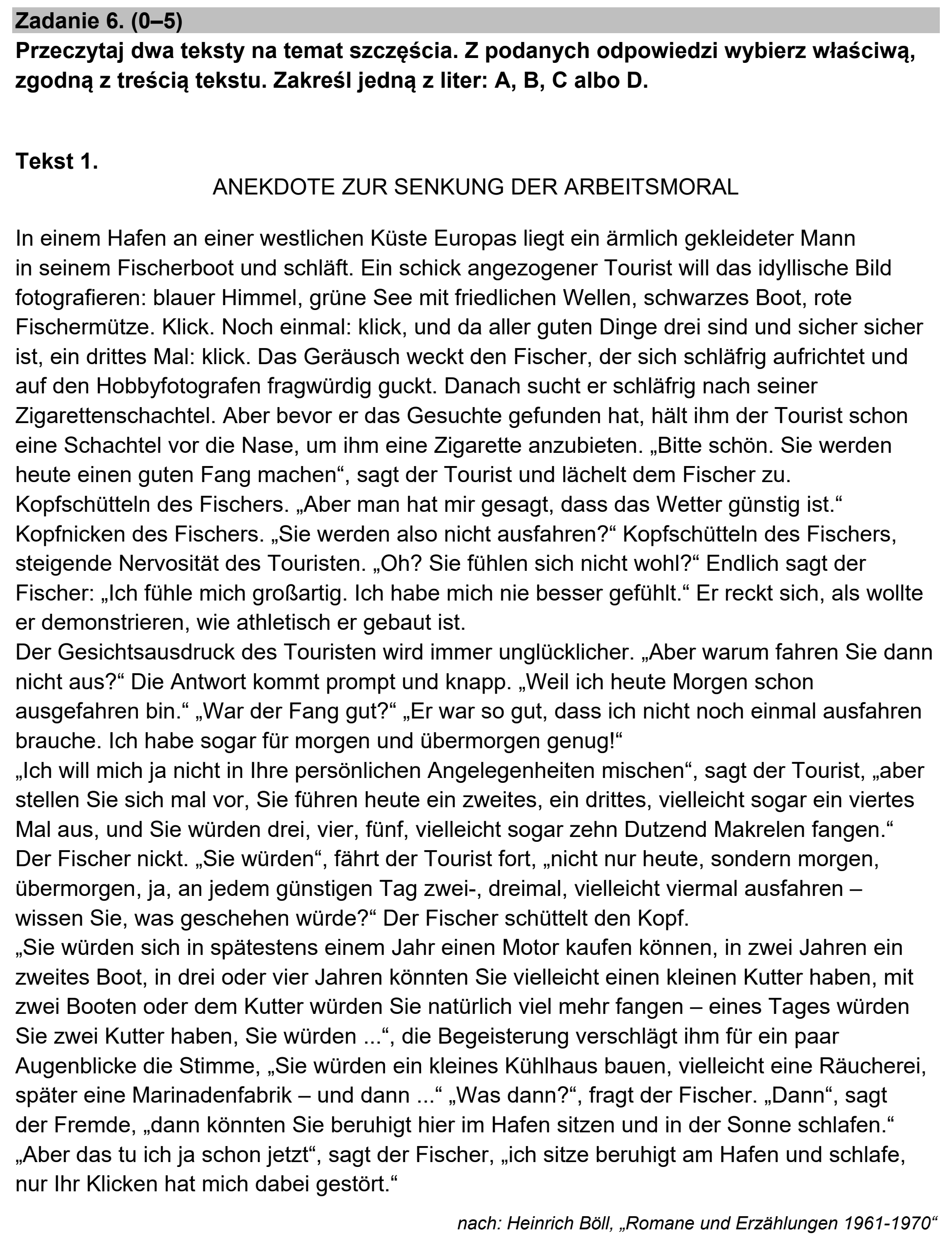 Matura, maj 2023, zadanie 6, fragment 1