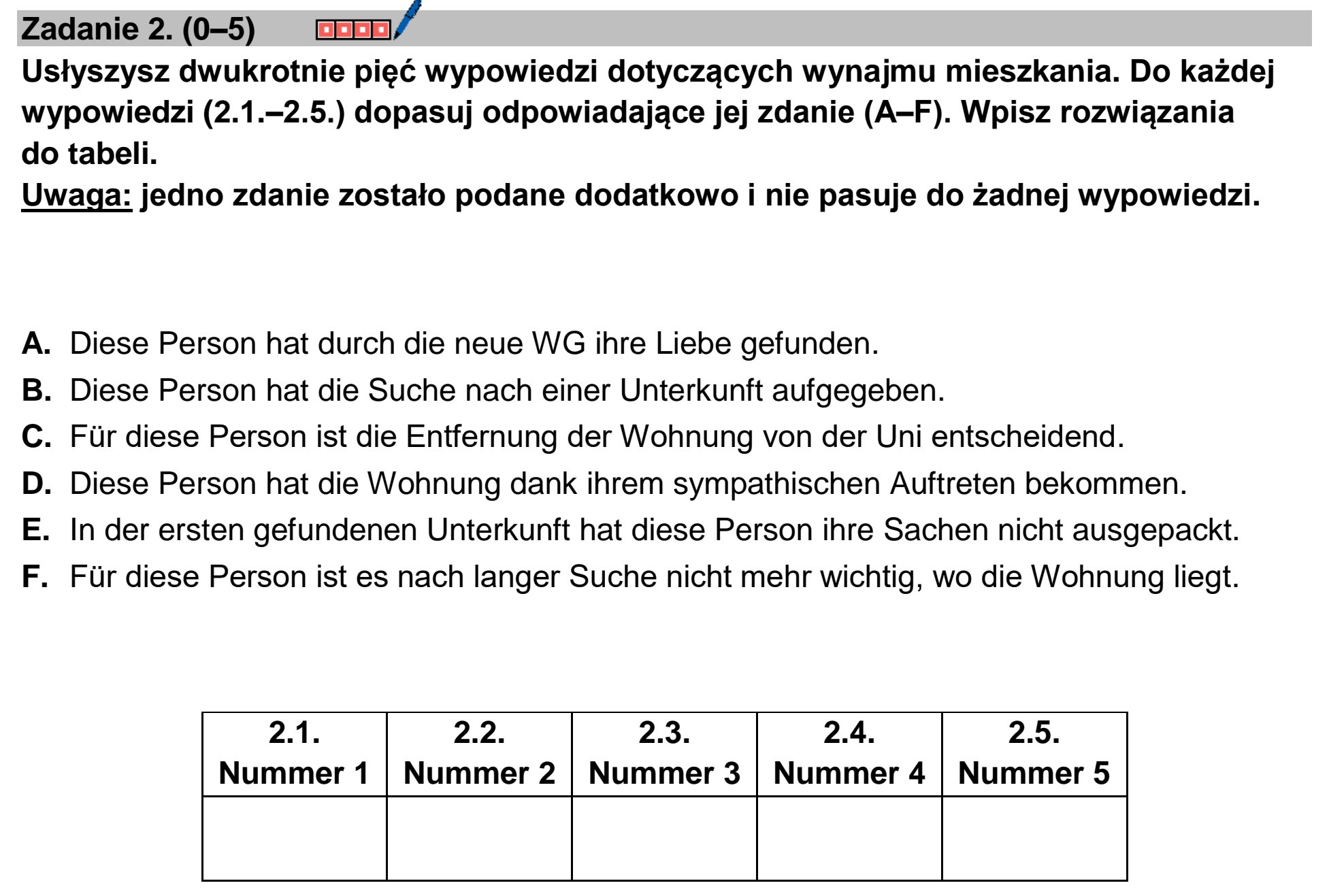 Matura, maj 2025, podgląd zadania 2