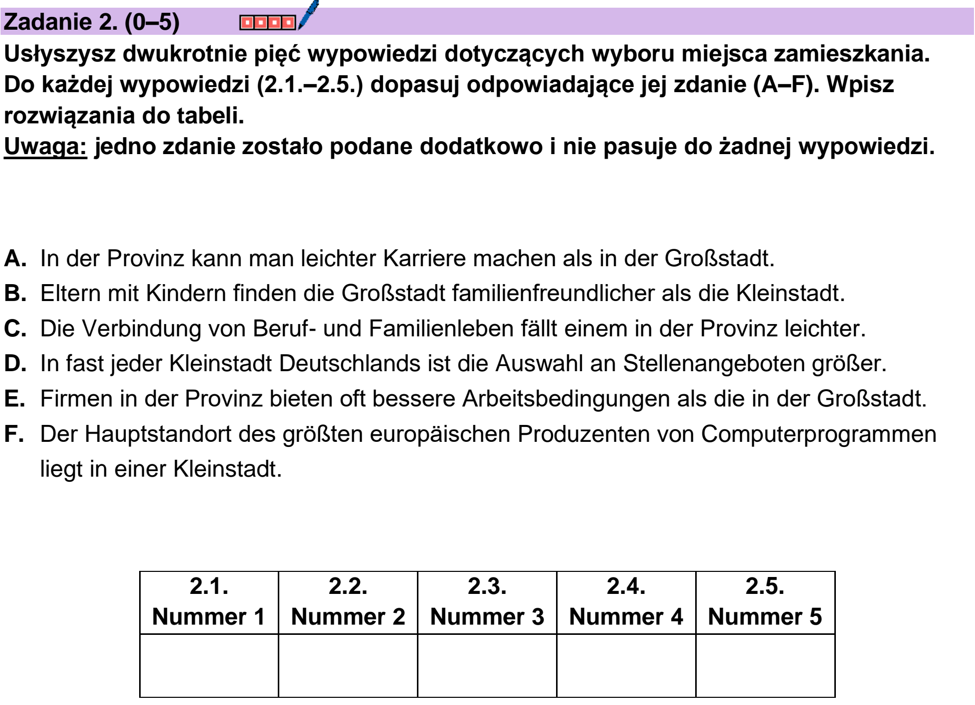 Matura próbna, grudzien 2024, podgląd zadania 2