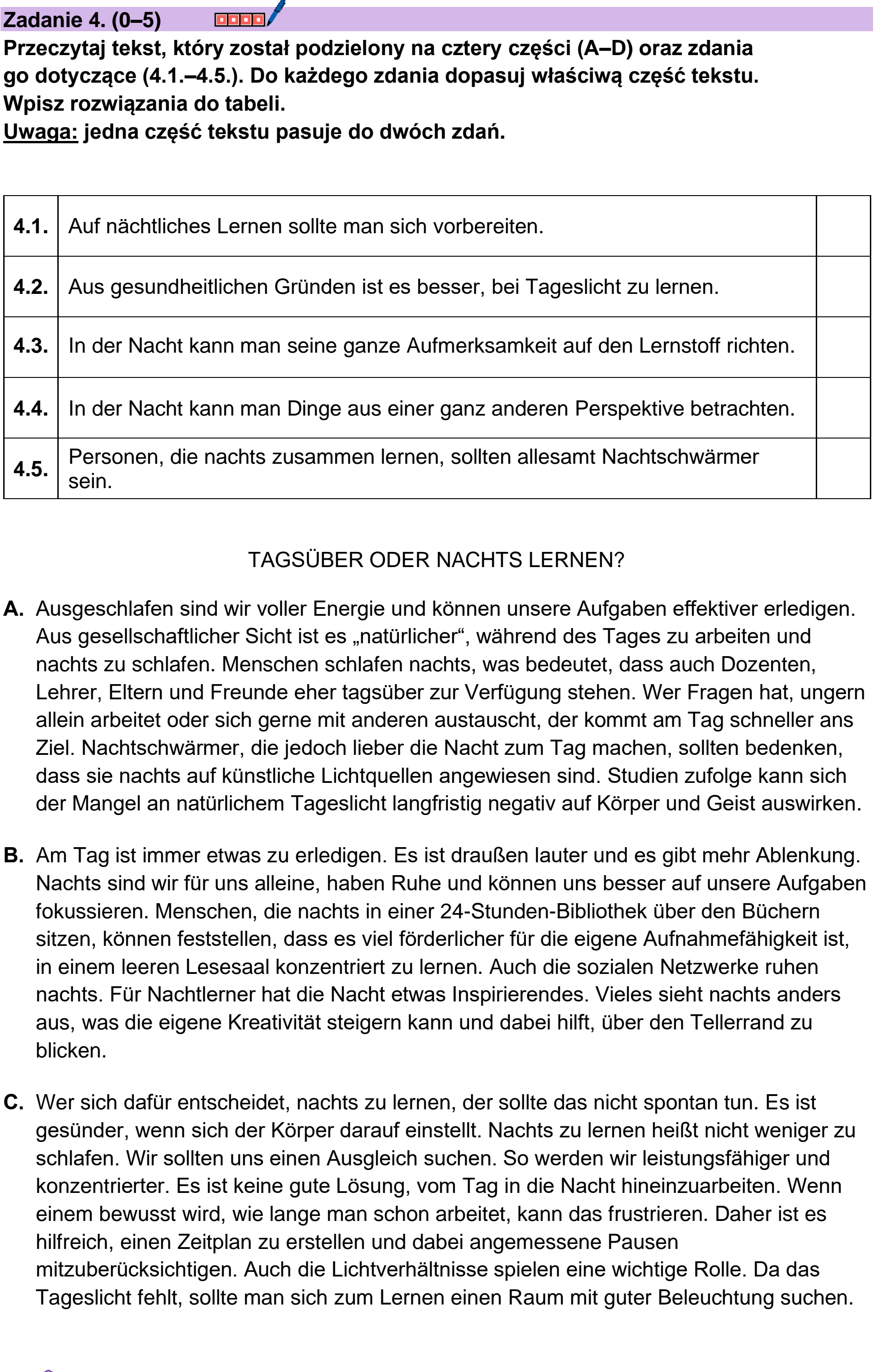 Matura próbna, grudzien 2024, podgląd zadania 4, fragment 1