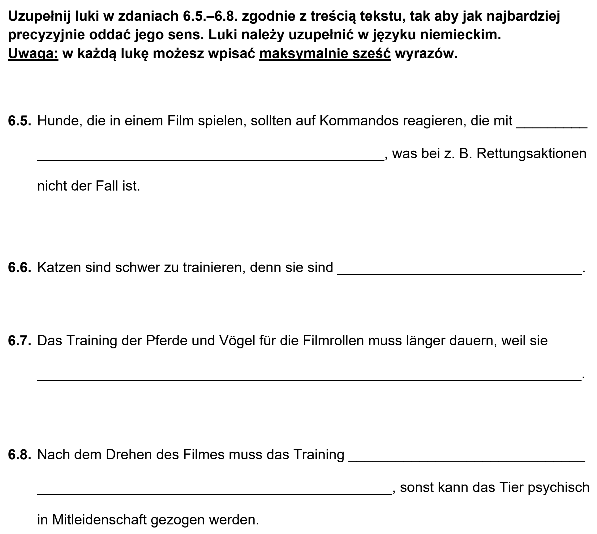 Matura, maj 2023, podgląd zadania 6, fragment 4