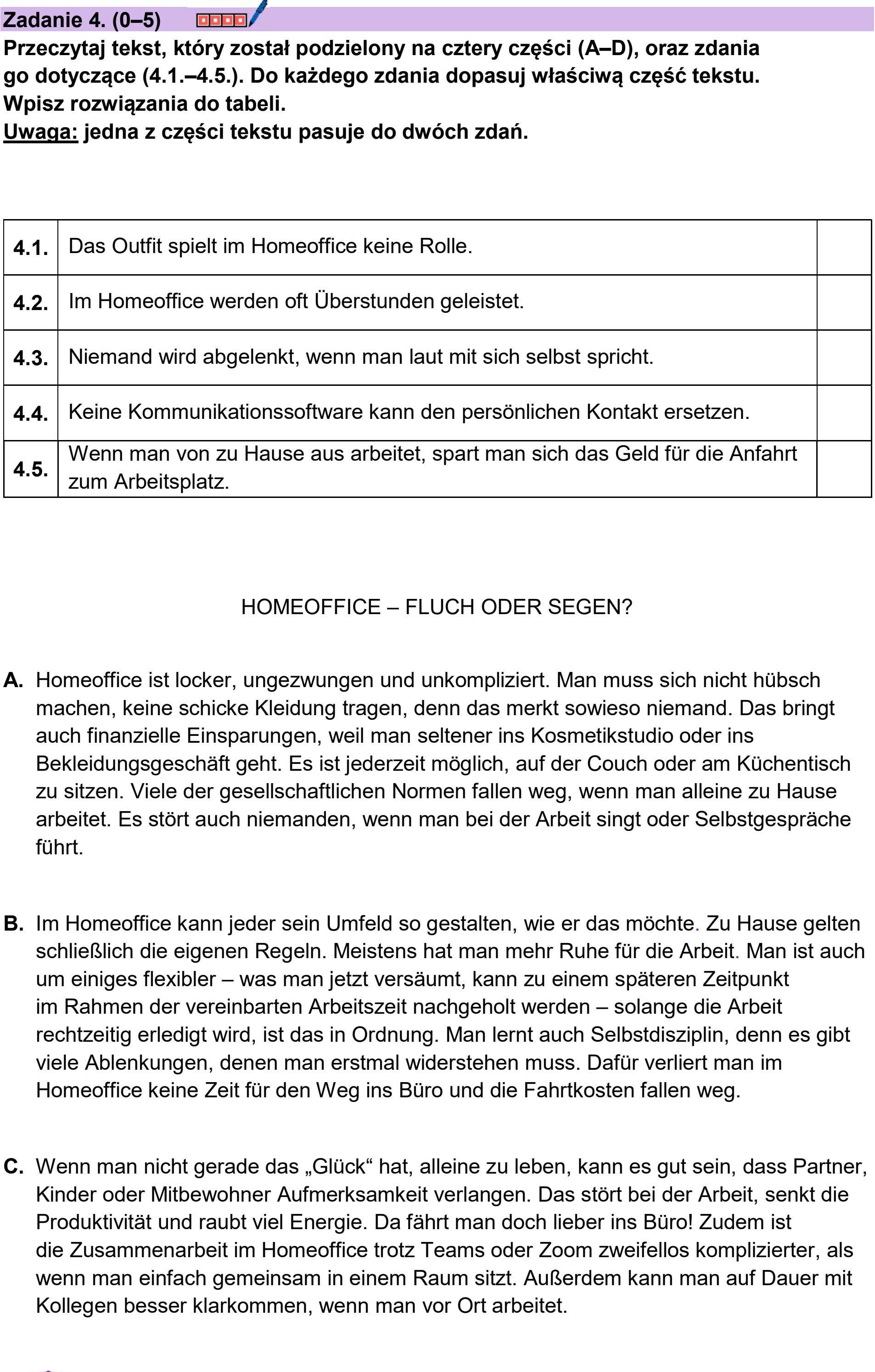 Matura, maj 2026, podgląd zadania 4, fragment 1