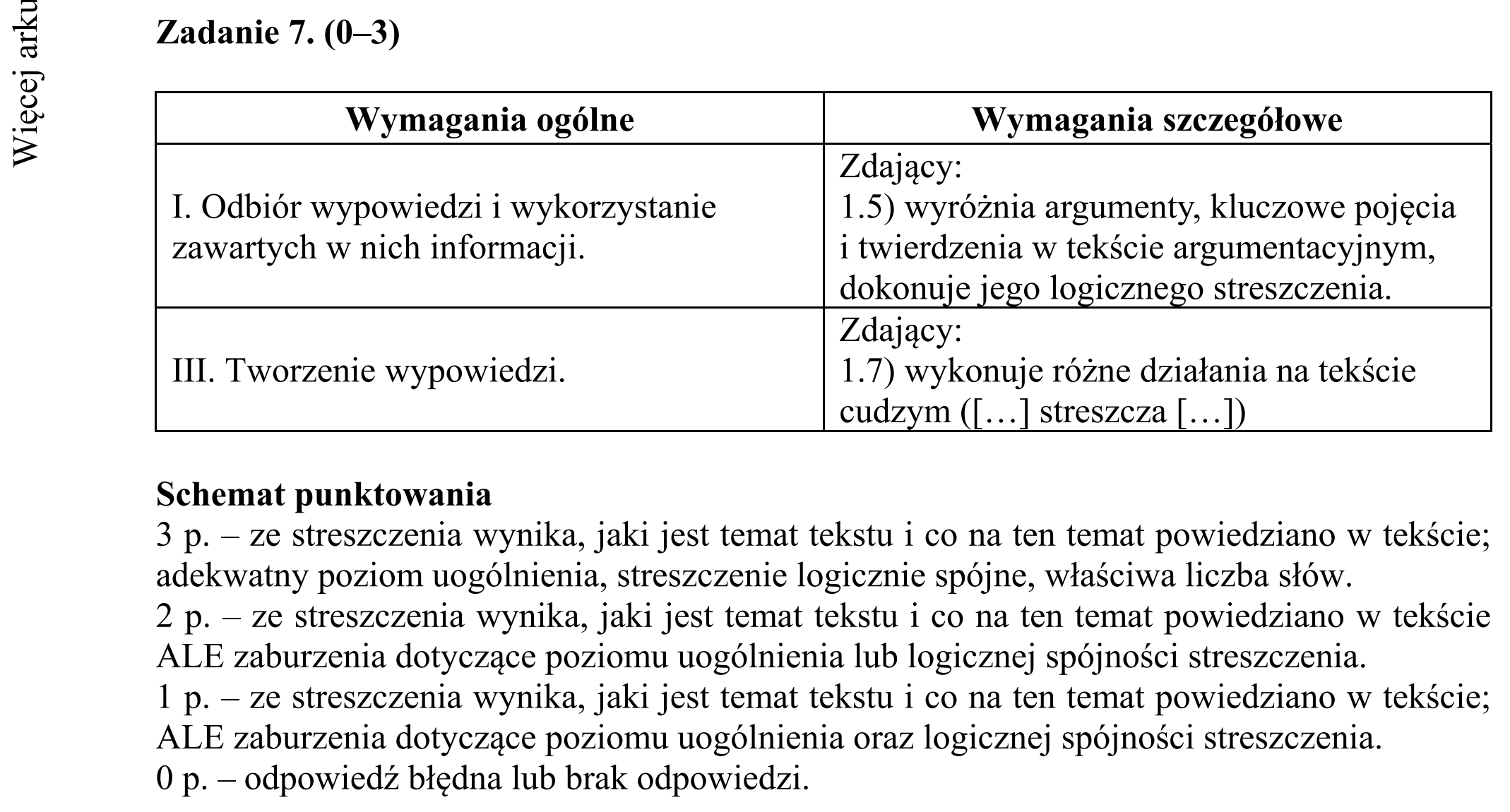 Matura dodatkowa, czerwiec 2017, odpowiedź do zadania 7, fragment 1