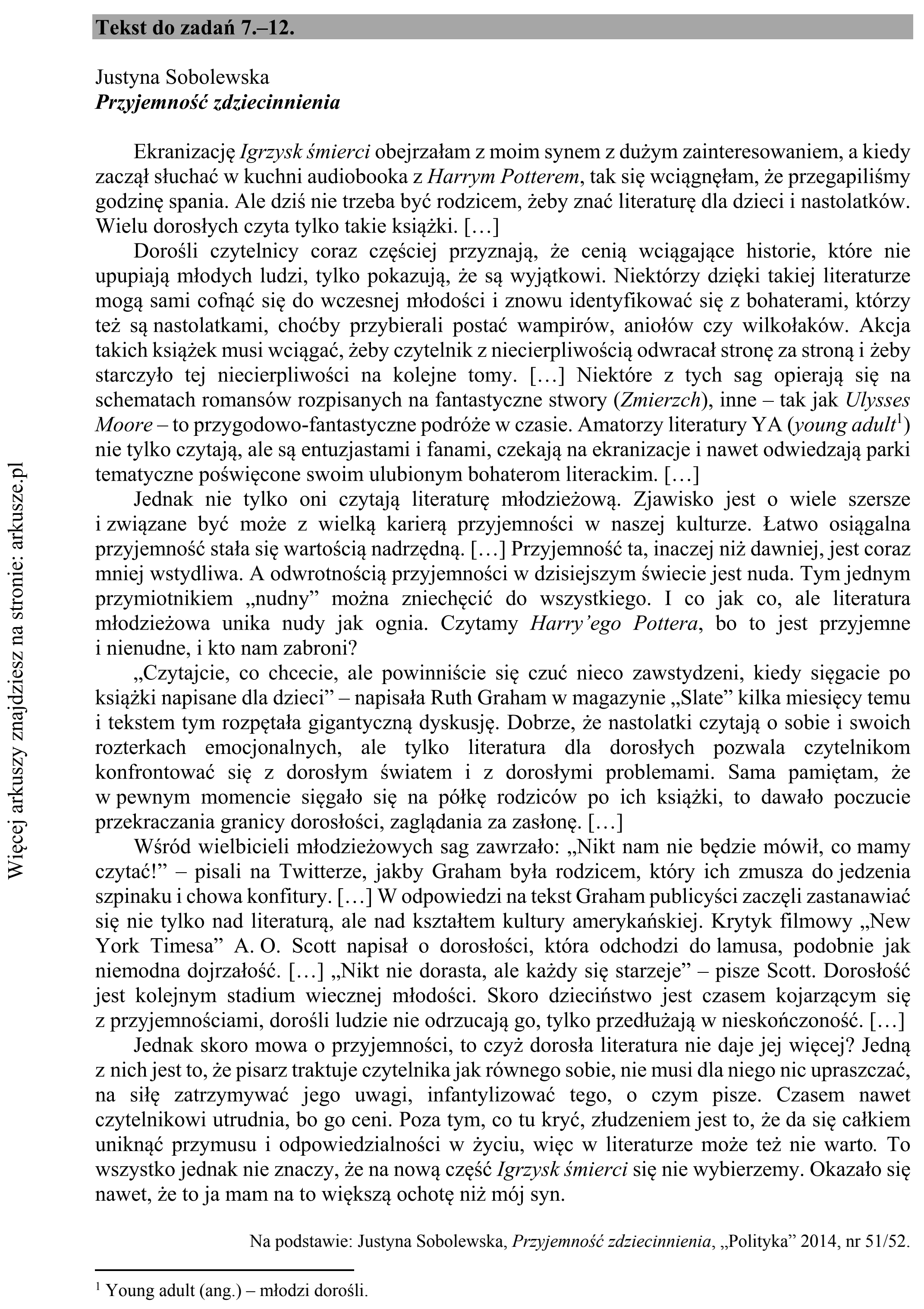 Matura dodatkowa, czerwiec 2018, podgląd zadania 6, fragment 2