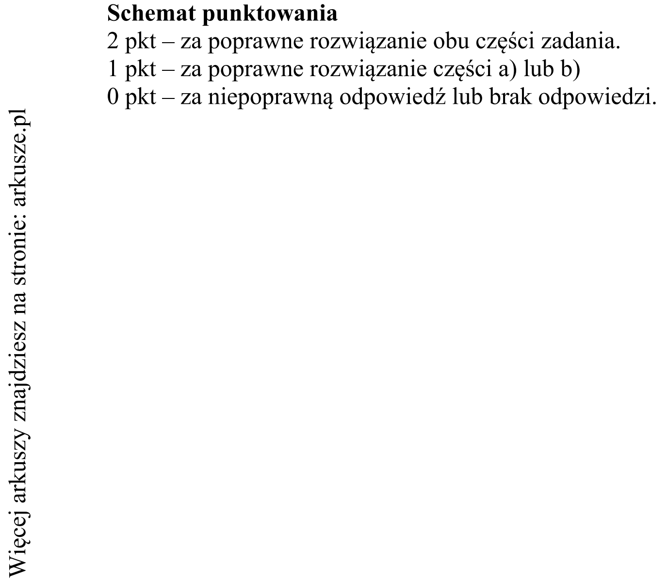 Matura dodatkowa, czerwiec 2019, odpowiedź do zadania 13