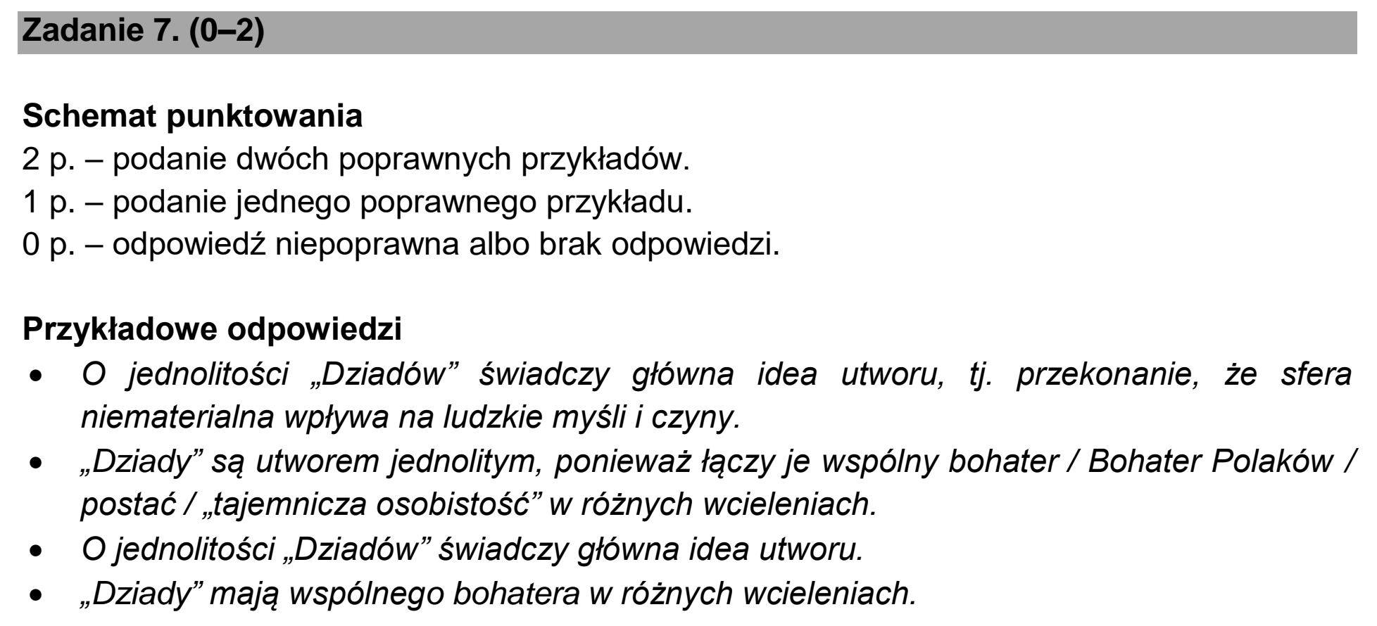 Matura dodatkowa, czerwiec 2021, odpowiedź do zadania 7