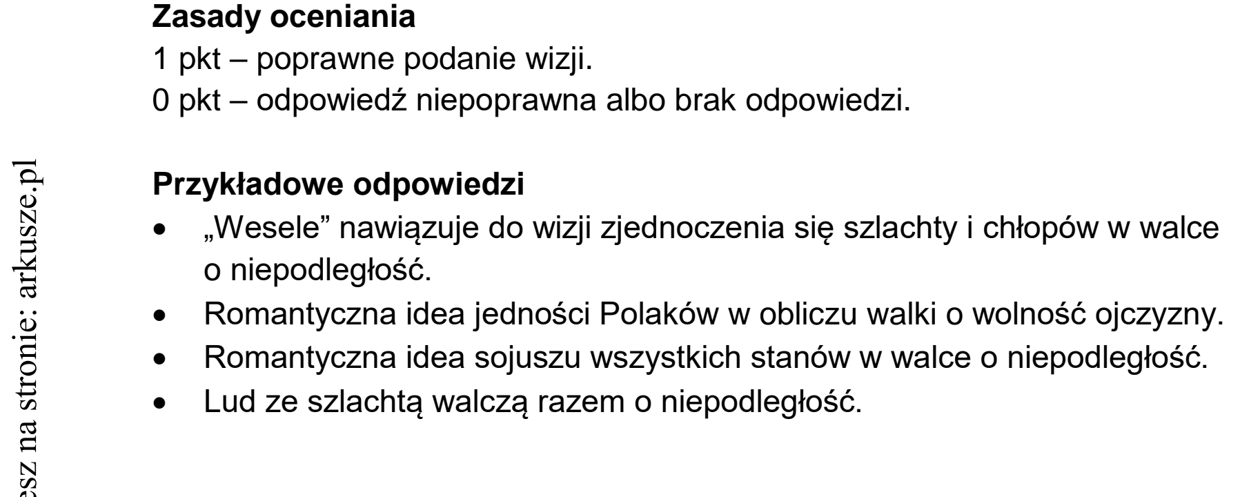 Matura dodatkowa, czerwiec 2022, odpowiedź do zadania 10