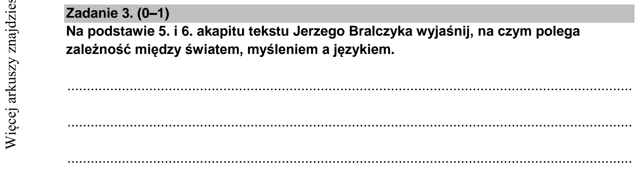 Matura dodatkowa, czerwiec 2022, podgląd zadania 3