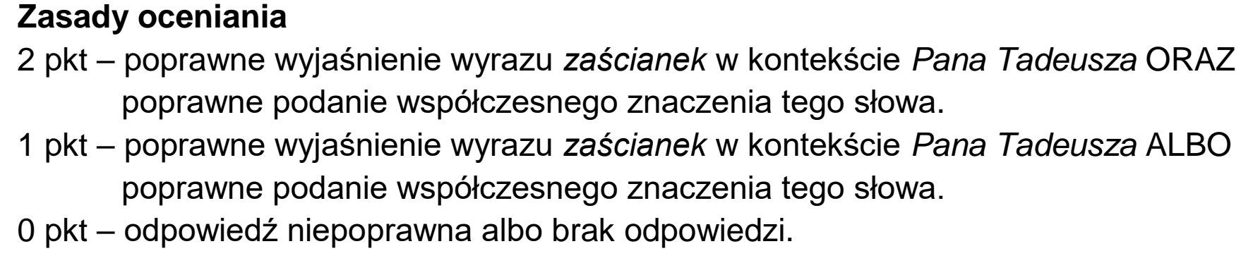 Matura dodatkowa, czerwiec 2023, odpowiedź do zadania 4, fragment 2