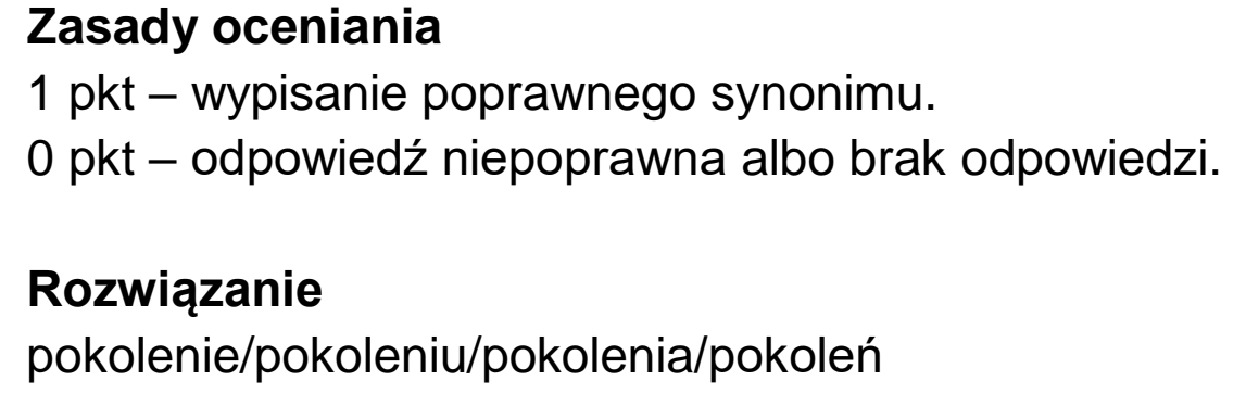 Matura dodatkowa, czerwiec 2023, odpowiedź do zadania 5