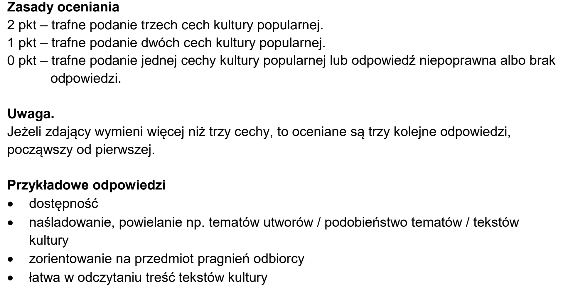 Matura dodatkowa, czerwiec 2024, odpowiedź do zadania 8