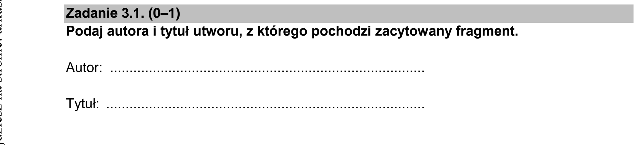 Matura dodatkowa, czerwiec 2024, zadanie 3.1