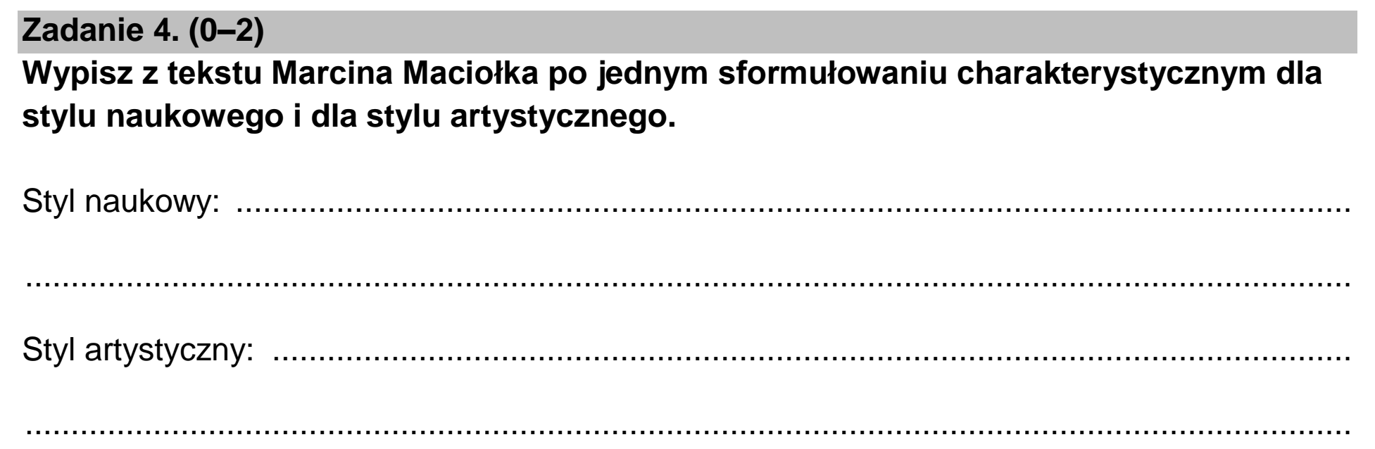 Matura dodatkowa, czerwiec 2024, podgląd zadania 4