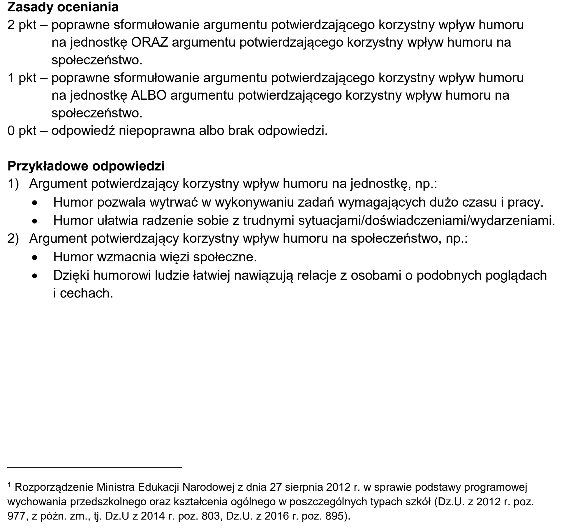 Matura dodatkowa, czerwiec 2025, odpowiedź do zadania 1