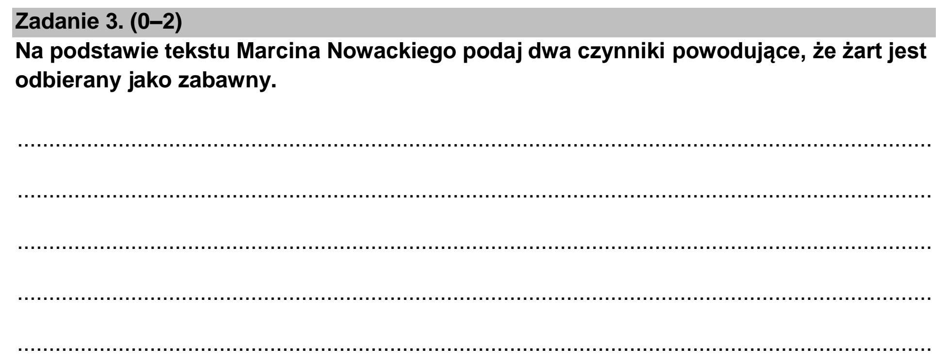 Matura dodatkowa, czerwiec 2025, podgląd zadania 3