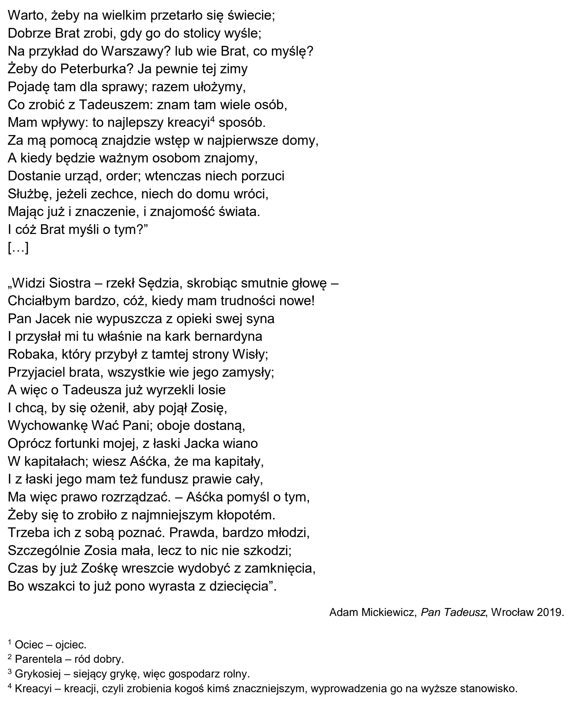 Matura dodatkowa, czerwiec 2026, podgląd zadania 1, fragment 2