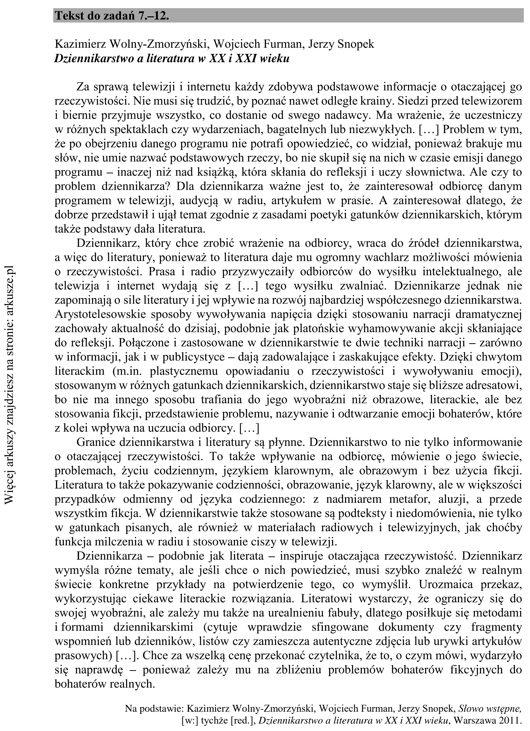 Matura dodatkowa, lipiec 2020, podgląd zadania 6, fragment 2