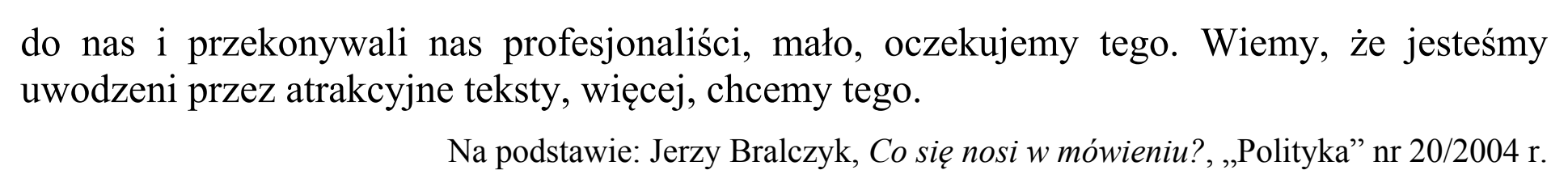 Matura, maj 2015, wstęp zadania 1, fragment 2