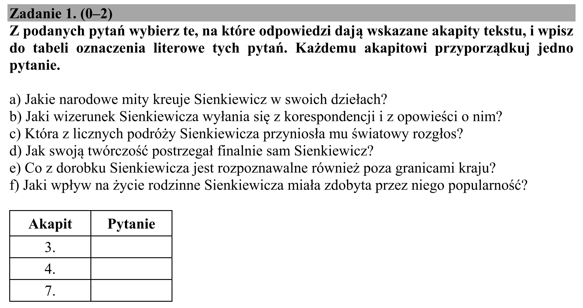 Matura, maj 2017, podgląd zadania 1