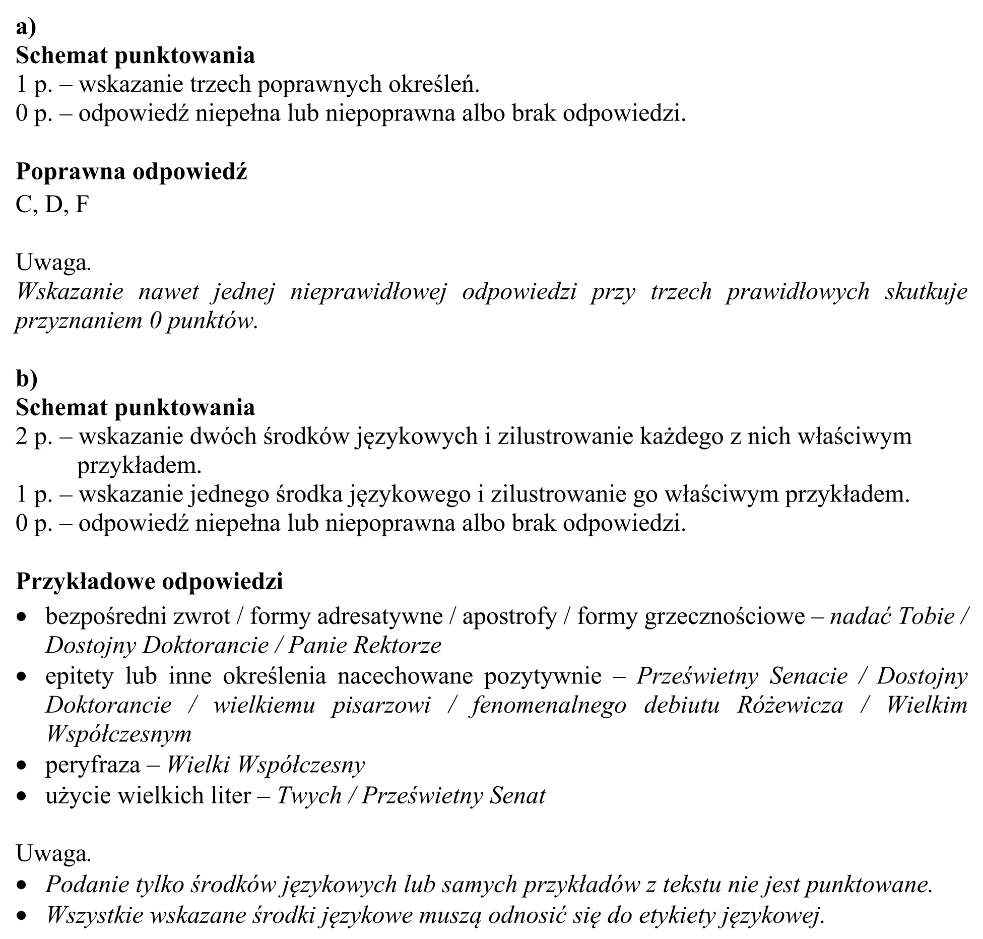 Matura, maj 2018, odpowiedź do zadania 4, fragment 2