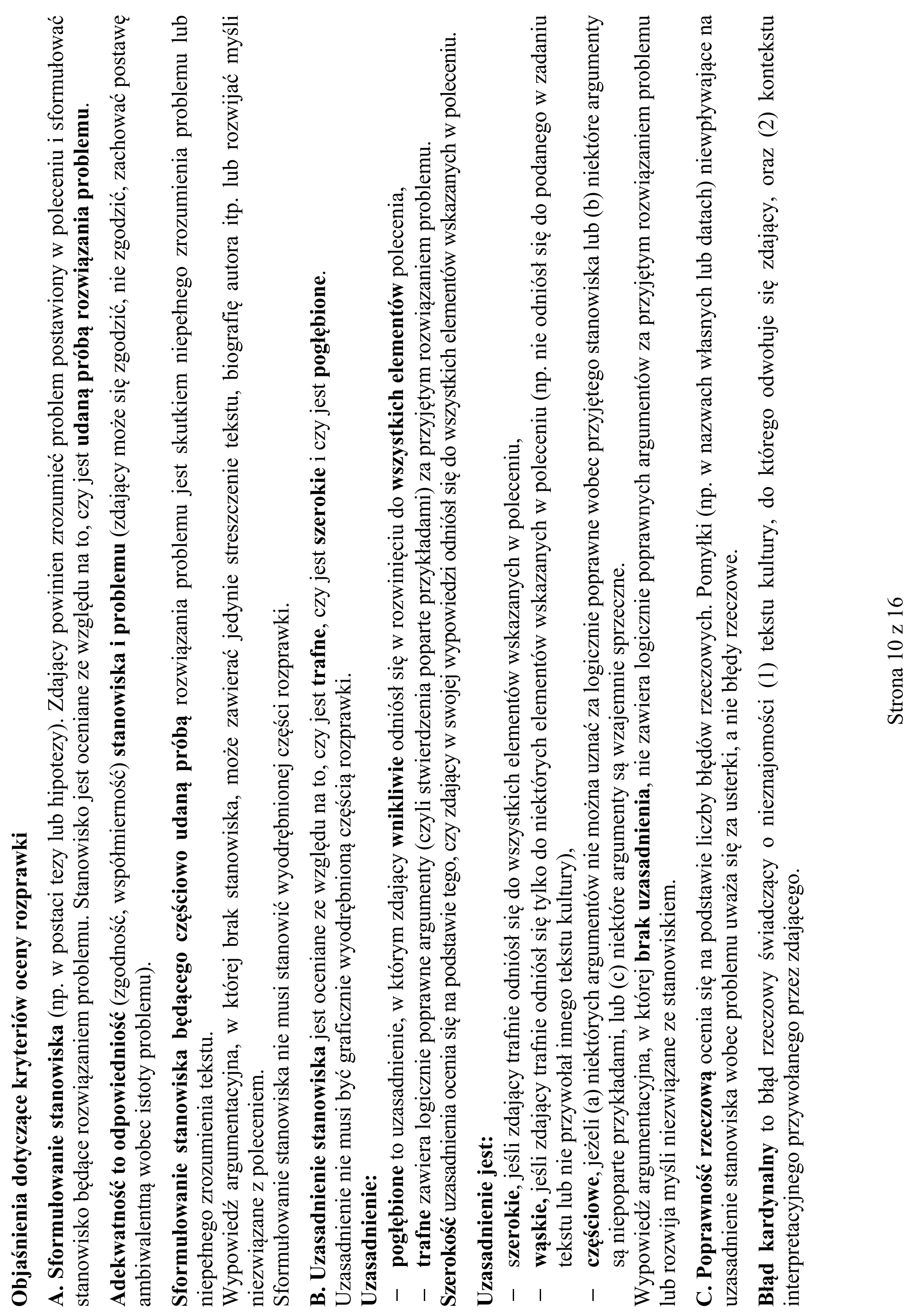 Matura, maj 2019, odpowiedź do zadania 13, fragment 3