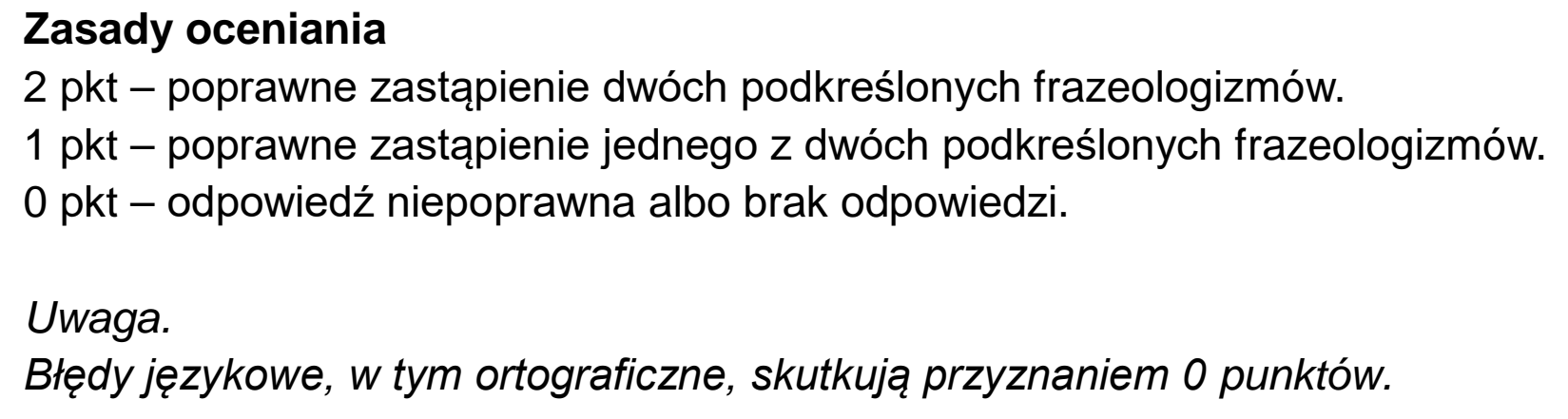 Matura, maj 2021, odpowiedź do zadania 11