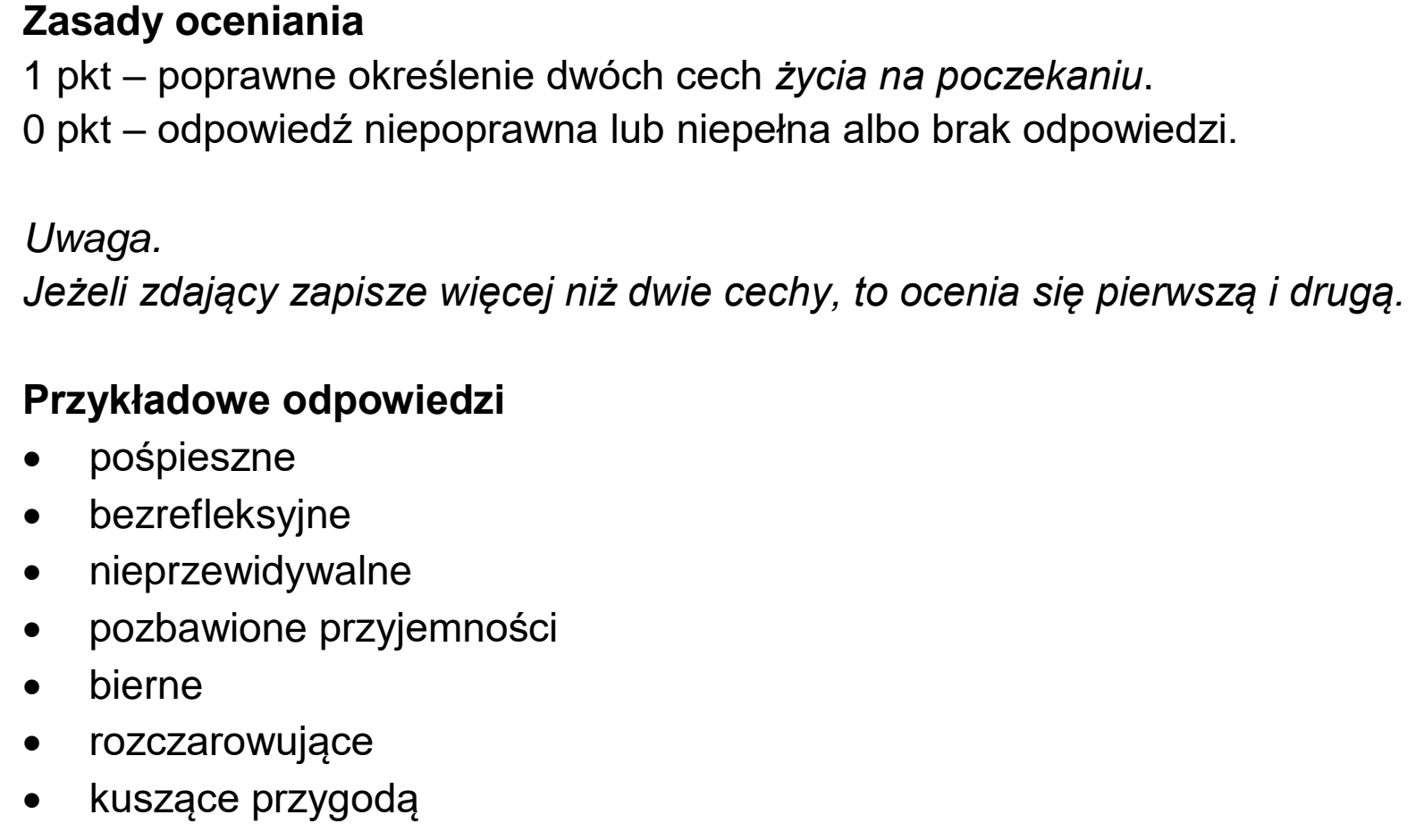 Matura, maj 2022, odpowiedź do zadania 9