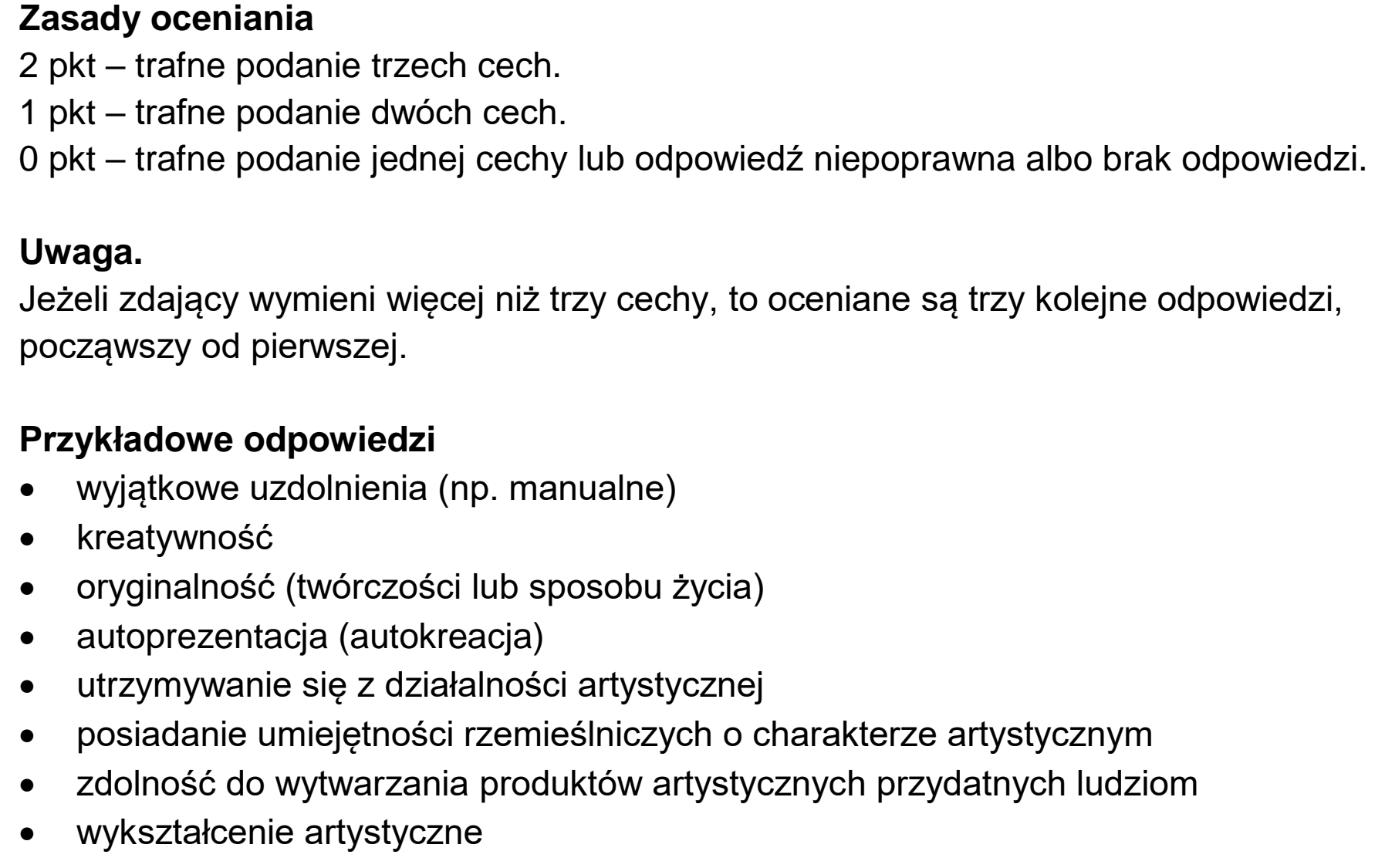 Matura, maj 2024, odpowiedź do zadania 8