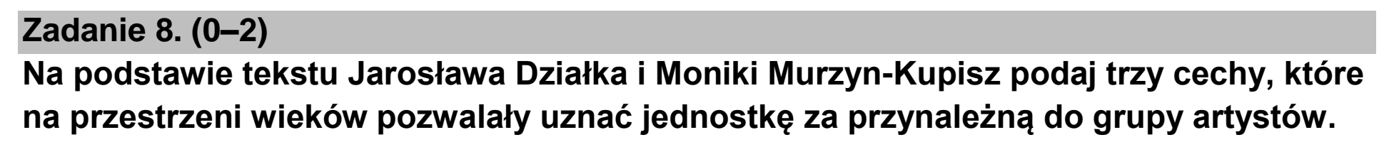 Matura, maj 2024, podgląd zadania 8
