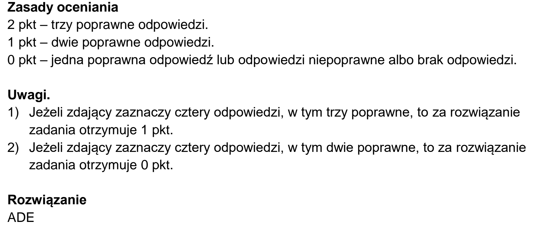 Matura, maj 2025, odpowiedź do zadania 5