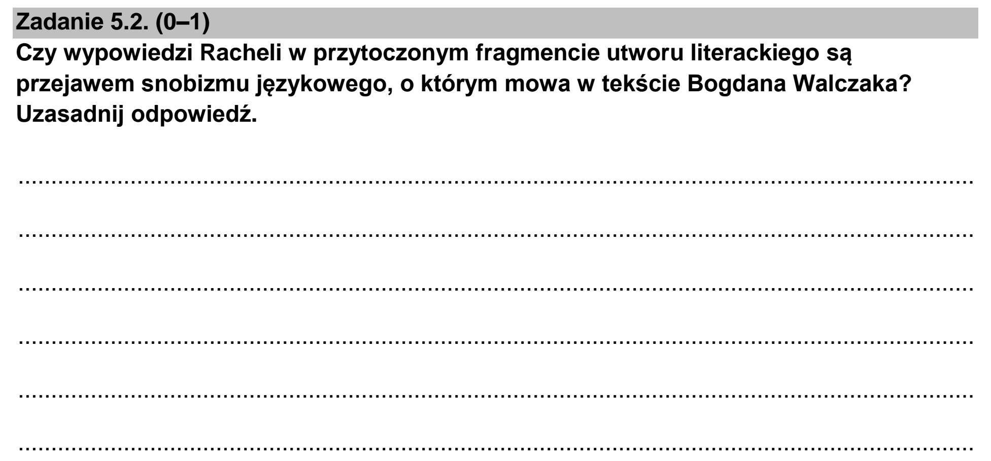 Matura, maj 2026, zadanie 5.2