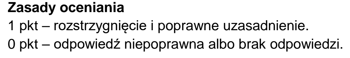 Matura dodatkowa, czerwiec 2023, odpowiedź do zadania 16