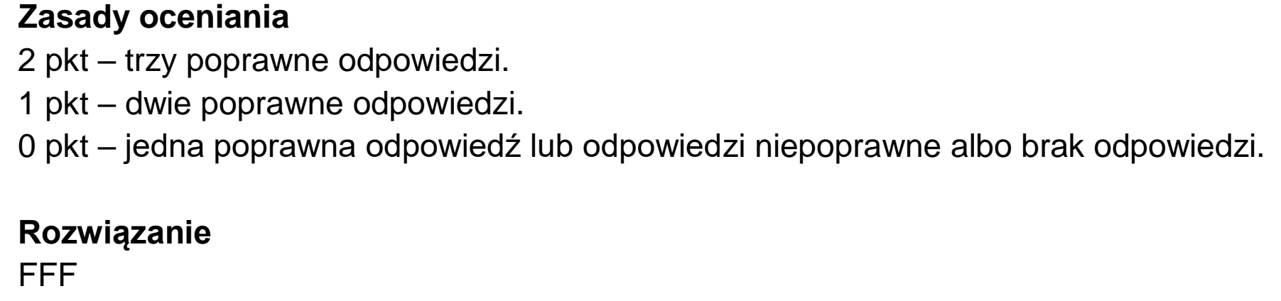 Matura dodatkowa, czerwiec 2025, odpowiedź do zadania 1