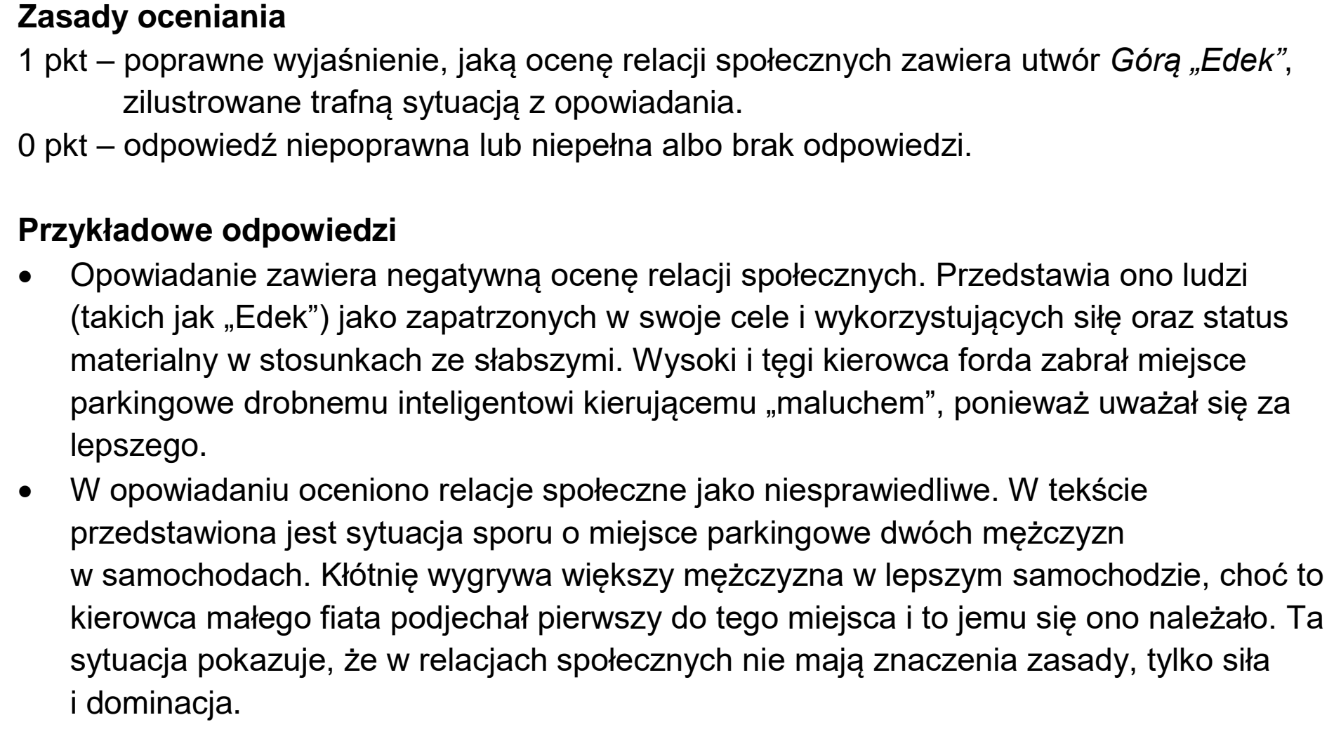 Matura dodatkowa, czerwiec 2025, odpowiedź do zadania 14
