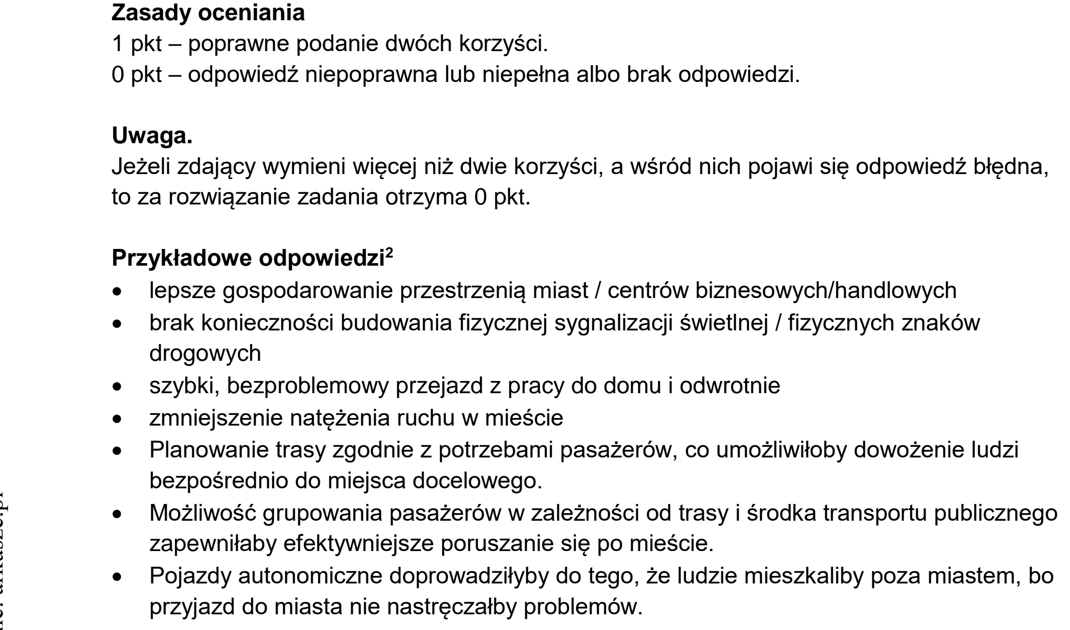 Matura dodatkowa, czerwiec 2025, odpowiedź do zadania 2