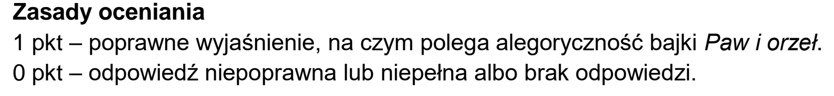 Matura dodatkowa, czerwiec 2025, odpowiedź do zadania 9, fragment 1