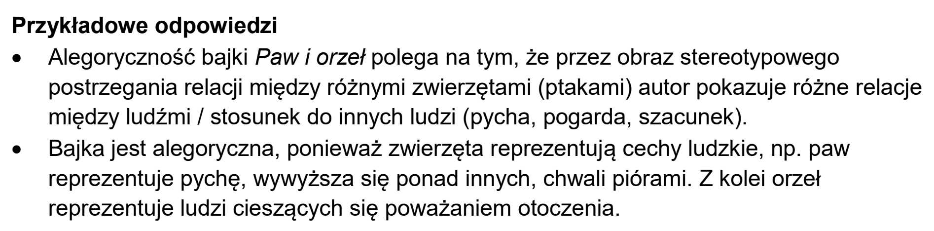 Matura dodatkowa, czerwiec 2025, odpowiedź do zadania 9, fragment 2