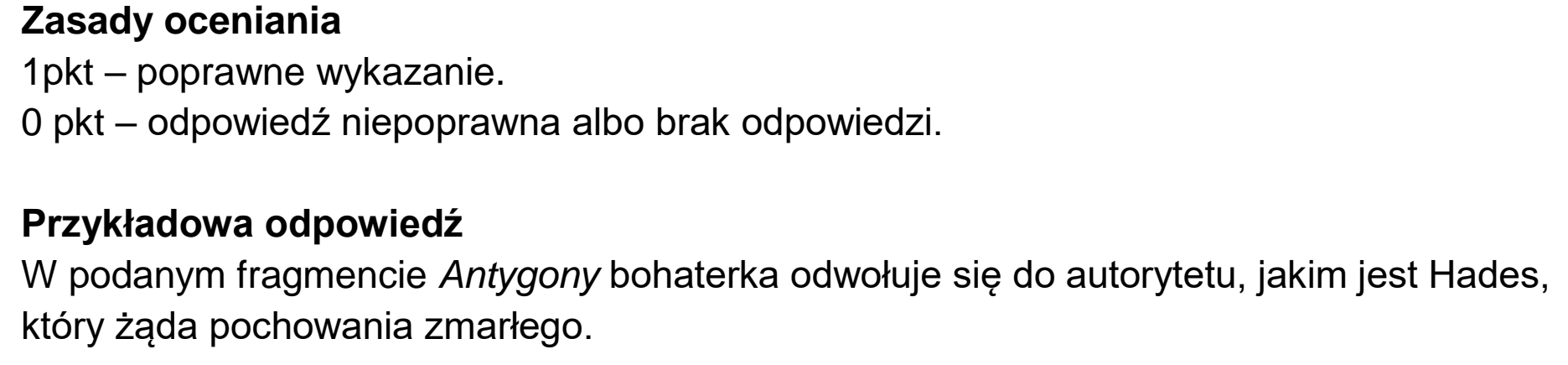 Matura dodatkowa, czerwiec 2026, odpowiedź do zadania 7