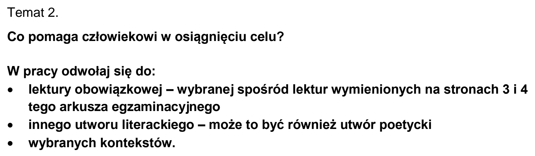 Matura dodatkowa, czerwiec 2026, podgląd zadania 2