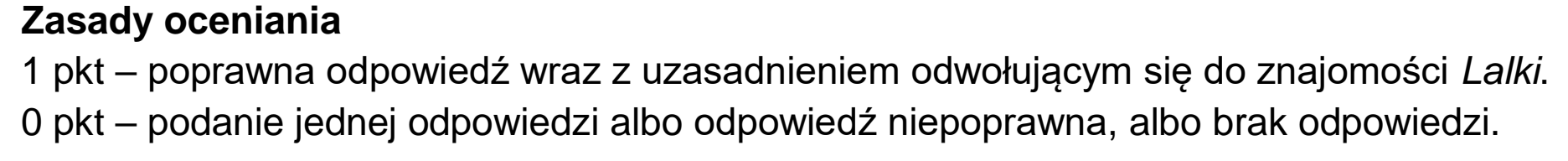 Matura próbna, grudzien 2022, odpowiedź do zadania 11.2