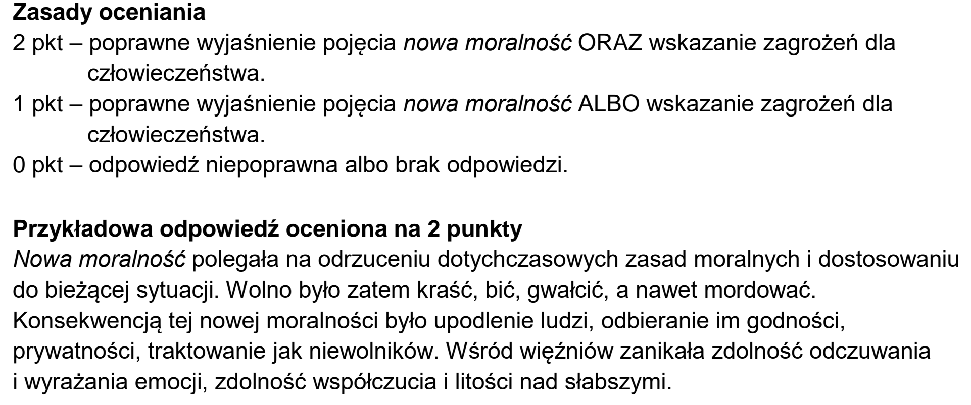 Matura próbna, grudzien 2022, odpowiedź do zadania 14
