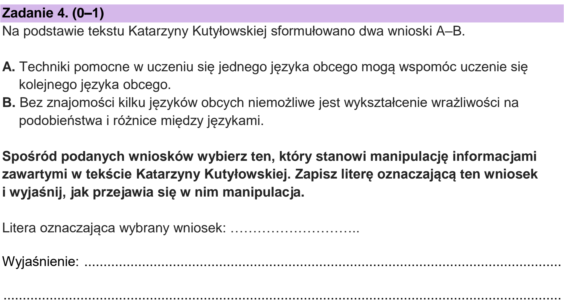 Matura próbna, grudzien 2022, podgląd zadania 4