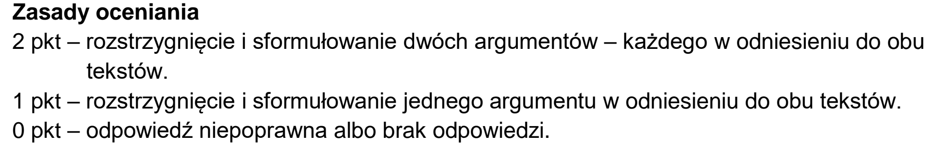 Matura próbna, grudzien 2023, odpowiedź do zadania 6