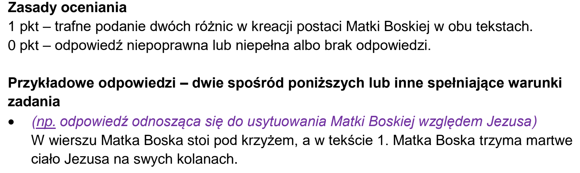 Matura próbna, grudzien 2023, odpowiedź do zadania 7, fragment 1